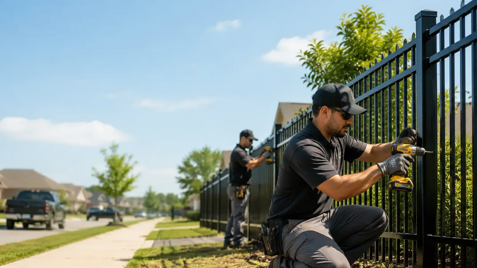 Metal Fence Installation in Callender, IA